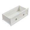 Resenkos Farmhouse 7 Drawers Dresser for Bedroom, Wood Vintage Wide Storage Dressers Organizer, Antique White - 2 of 4