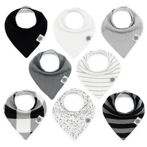 Parker Baby Co. Bandana Drool Bibs 8 Pack - 1 of 4