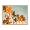 Kate & Laurel All Things Decor 18"x24" Sylvie Miami Breeze Wall Art: Coastal Theme, Framed Canvas - 2 of 4