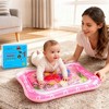 LotFancy Tummy Time Mat, Inflatable Baby Water Play Mat for Infants, Toddler 3 to 12 Months, Pink - 2 of 4