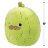 Squishmallows Original 12-Inch Charles Pickle with Mustache - Large Ultrasoft Official 2025 Jazwares Plush- Great Gift for Kids, Girls & Boys - 2 of 4