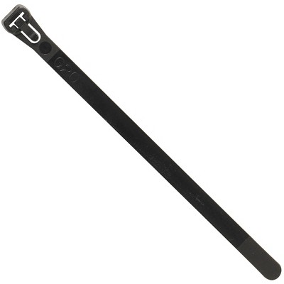 Box Partners Releasable Cable Ties 50# 5 1/2" Black 1000 /Case CTR55B