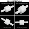 Unique Bargains Plastic Ozone Resistance Durable Non-Return Check Valve - 2 of 4