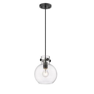Newton Sphere - 1 Light Pendant In Industrial Style-9.13 Inches Tall and 8 Inches Wide - 1 of 1