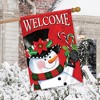 Briarwood Lane House Flag 40x28 For Outdoor Christmas Snowman Welcome House Flag Flag For Christmas House Flag - 4 of 4