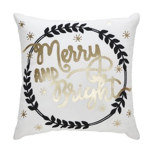 Wintergleam Merry and Bright Pillow 14x14 VHC Brands - 1 of 4