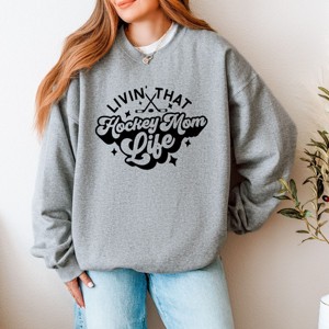 Simply Sage Market Livin' That Hockey Mom Life Sweatshirt - 1 of 4