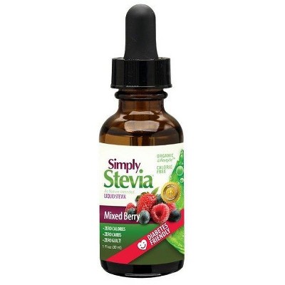 Simply Stevia Mixed Berry Liquid by Stevia International  -  1 oz Liquid