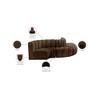 Meridian Furniture,Arc Velvet Modular Sofa - 3 of 4