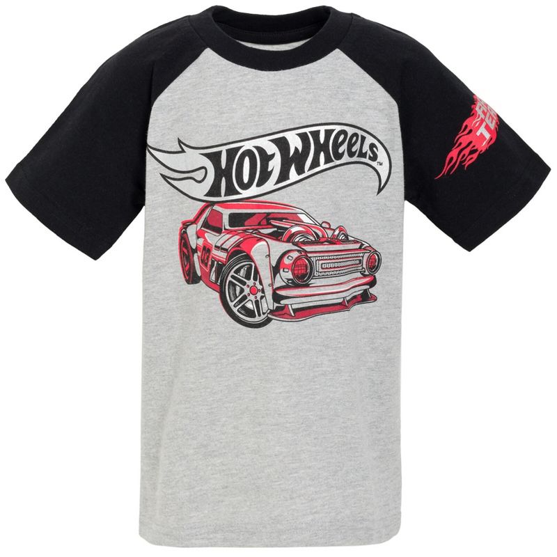 Hot Wheels 2 Pack Graphic T-Shirts Toddler , 3 of 8