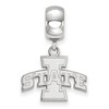 Black Bow Jewelry Sterling Silver Iowa State Cyclones NCAA Bead Charm - 2 of 4