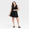 Women's Pleated Mini Sweater Skirt - A New Day™ - 3 of 3