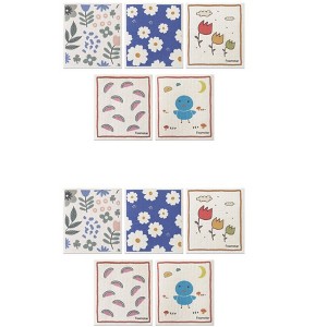 Unique Bargains Super Absorbent Lightweight Reusable Kitchen Dish Towels 10 Packs - 1 of 4