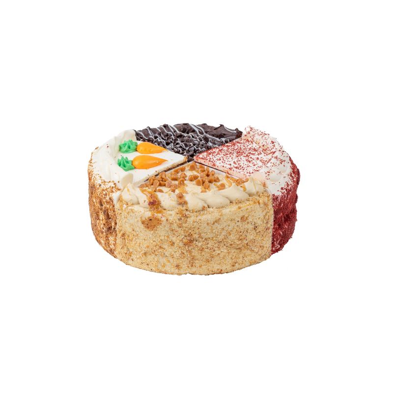 Rich&#39;s Double Layer Variety 8&#34; Caramel, Carrot, Chocolate, Red Velvet Cake - 46oz, 3 of 4