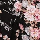 black floral