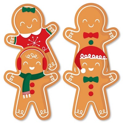 Big Dot Of Happiness Gingerbread Christmas - Decorations Diy ...