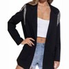 Women's Stretch friend Rhinestone Blazer - Blue B - 3 of 4