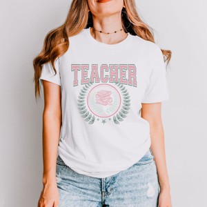 Simply Sage Market Teacher Grunge Short Sleeve Tee - 1 of 4