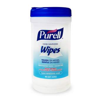 Purell Canister Wipes Refreshing Hand Sanitizer - Fresh Scent - 40ct