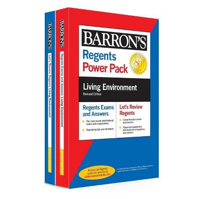 Regents Living Environment Power Pack Revised Edition - (Barron's Regents NY) by  Gregory Scott Hunter (Paperback)