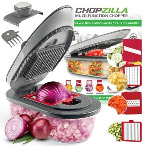 Chopzilla Gray Multi Function Chopper with 4 Blades - 1 of 4