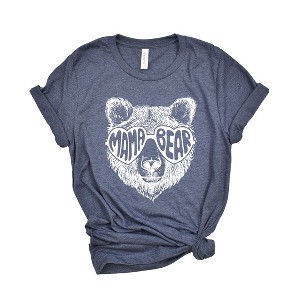 Simply Sage Market Women's Mama Bear Sunglasses Short Sleeve Graphic Tee - 1 of 2