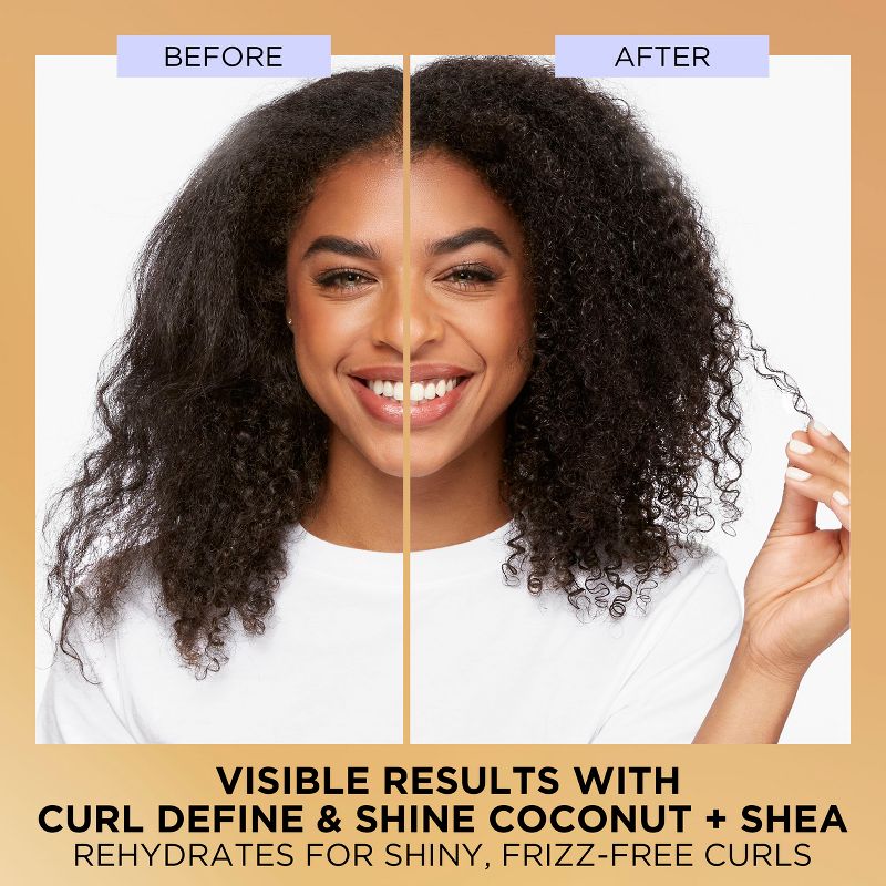 Pantene Pro-V Miracles Curl Defining Coconut + Shea Shampoo Sulfate Free - 10.9 fl oz, 3 of 14