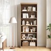 Dovelina Vertical Bookshelf Combination with Adjustable Shelves--No Door - 2 of 4