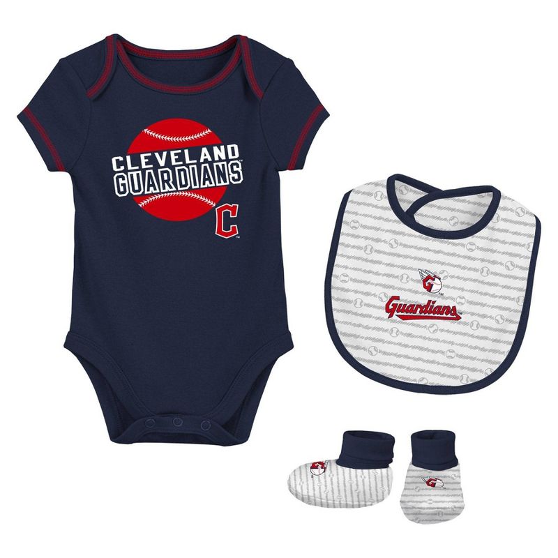 MLB Cleveland Guardians Infant Boys&#39; Layette Set, 1 of 5