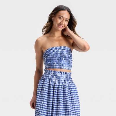 Women's Smocked Tube Top - Universal Thread™