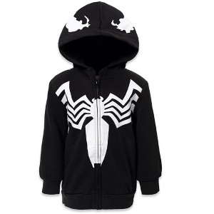 Marvel Spider-Man,Spider-Verse Fleece Zip Up Hoodie Little Kid to Big Kid - 1 of 4