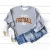 Simply Sage Market Women's Graphic Sweatshirt In My Football Era - Maroon - 3 of 4