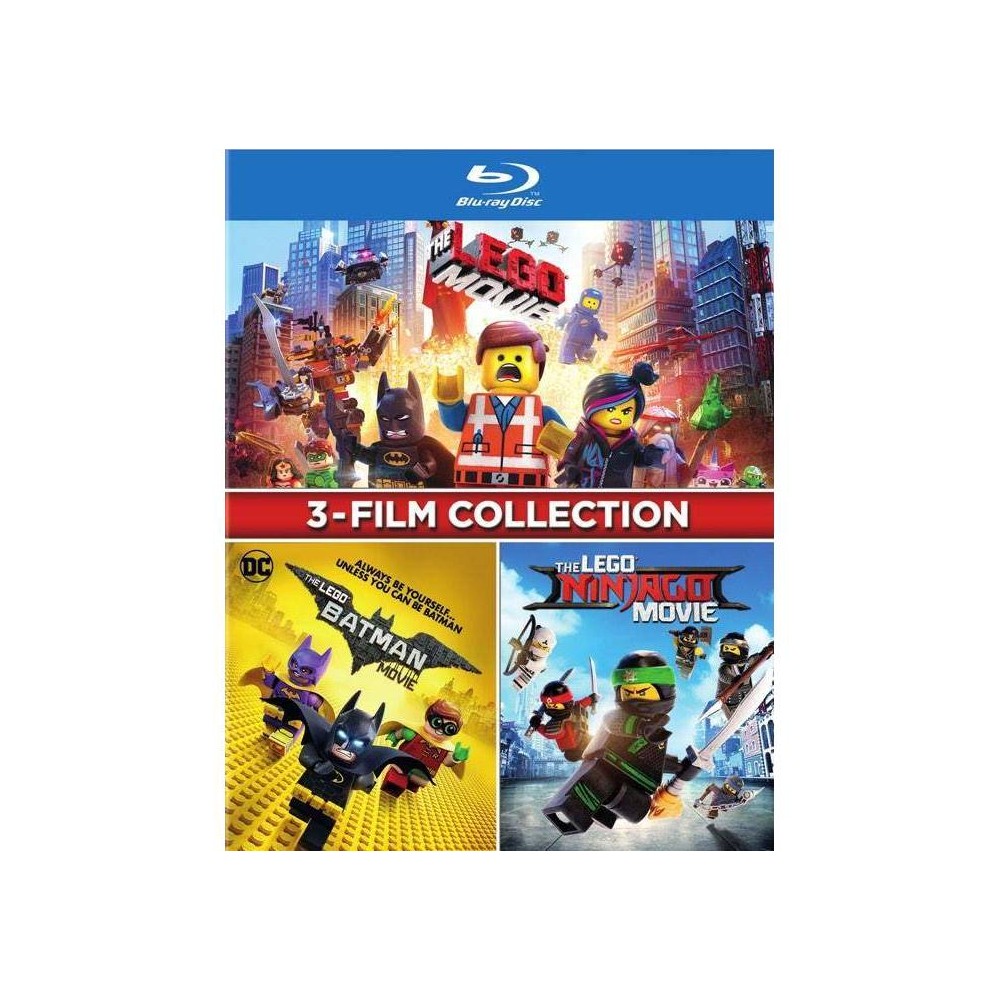3-film Collection: The Lego Movie / The Lego Ninjago Movie / The Lego Batman Movie (Blu-ray) was $29.99 now $15.0 (50.0% off)