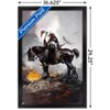Trends International Frank Frazetta - Death Dealer 1 Framed Wall Poster Prints - 3 of 4