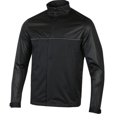 Men's Under Armour Super Storm Rain Jacket Waterproof Black Size Large
