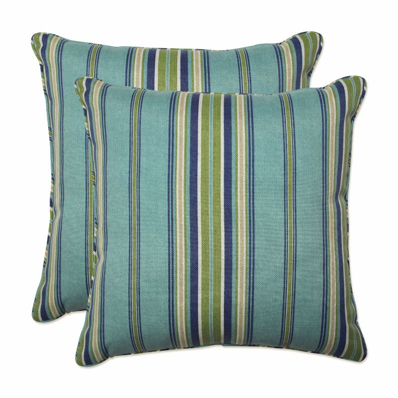 2pc Terrace Outdoor/Indoor Throw Pillow - Pillow Perfect, 1 of 6