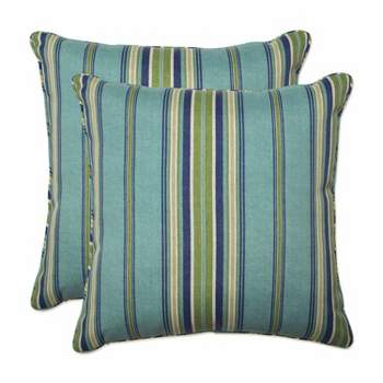 2pc Terrace Outdoor/Indoor Throw Pillow - Pillow Perfect