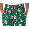 Elf The Movie Men's Buddy OMG! Santa I Know Him! Allover Print Pajama Pants Green - 4 of 4
