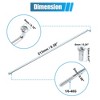 Unique Bargains J Bend Bicycle Steel Cycle Spokes with Nipples 200mm 7.87" Silver Tone 36 Pcs - 3 of 4