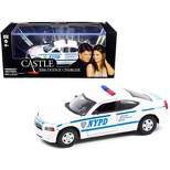 2006 Dodge Charger White "New York City Police Department" "Castle" (2009-2016) TV Series 1/43 Diecast Model Car by Greenlight
