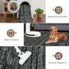 Area Rug For Living Room Textured Design Non Slip Rug Low-Pile Soft Tribal Print Bedroom Rug Stain Resistant Carpet - 2 of 4