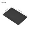 Unique Bargains DIY Laser Printing Office Engraving Blank Metal Card 50 Pcs - 2 of 4