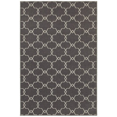 10'x13' Newport Slate Area Rug Gray - Captiv8e Designs
