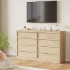 4 Drawer Dresser for Bedroom,Modern Simply Chest of Drawers, Wood Storage Dresser with Deep Drawers for Living Room Hallway Entryway - 4 of 4