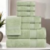 Classic Zero Twist Cotton Medium Weight Ultra-Soft Absorbent Towel Set by Blue Nile Mills - 2 of 4