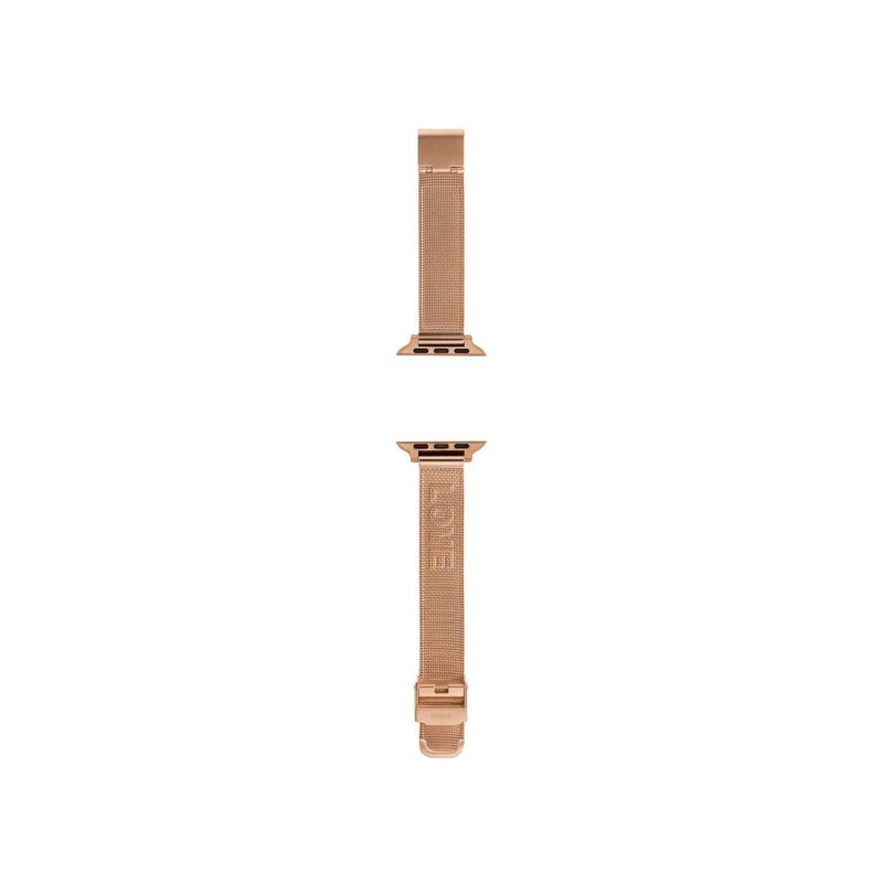 Fossil Rose Gold-Tone Stainless Steel Mesh Band for Apple Watch 38/40/41mm - Love, 3 of 6