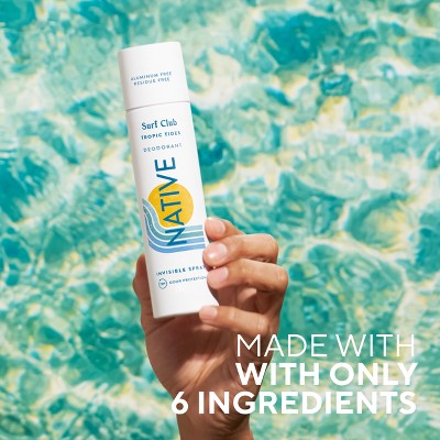 Native Limited Edition Surf Club Deodorant - Tropical Tides - 3.5 fl oz