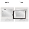 Amanti Art Mirror Makeover Bathroom Mirror Frame Border Kit - Fully Assembled Peel and Stick Frame - Mirror NOT Included - Furniture Espresso Trim - 4 of 4