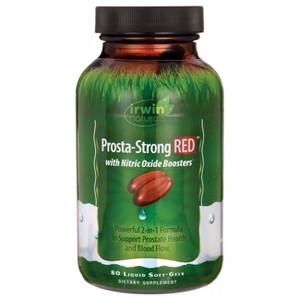 Irwin Naturals Prosta-Strong Red 80 Softgels. - 1 of 2