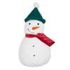 The Lakeside Collection Christmas Shaped Accent Pillows - Snowman - 2 of 4